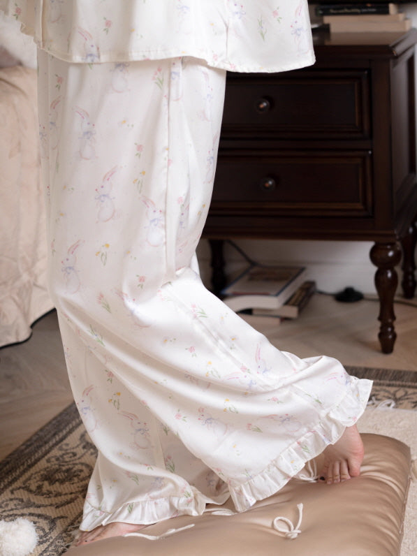 Fairy Meadow Bunny Lace Pajama