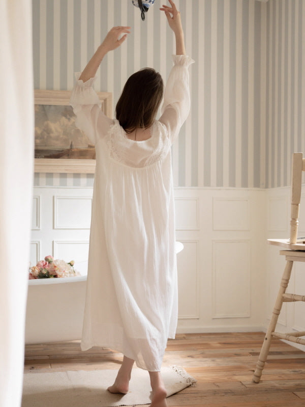 Whispering Lace Vintage Nightgown