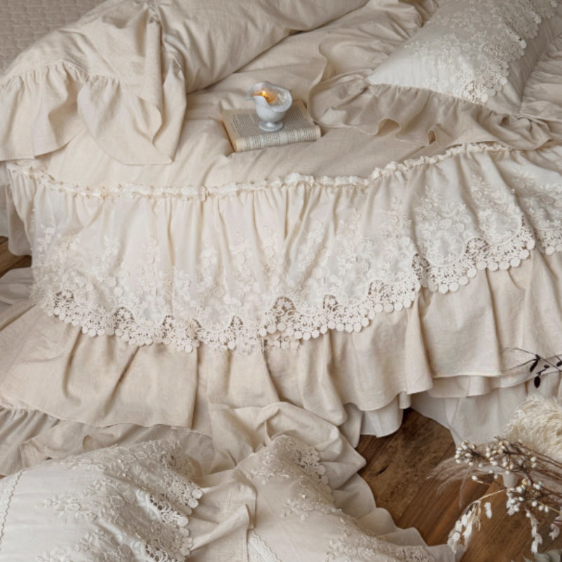 Ivory Lace Reverie Bedding Set