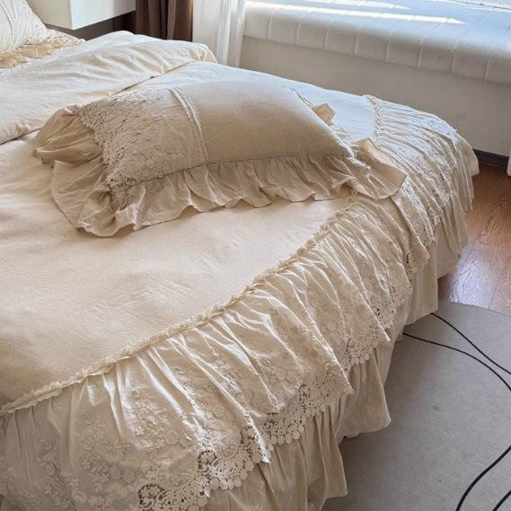 Ivory Lace Reverie Bedding Set