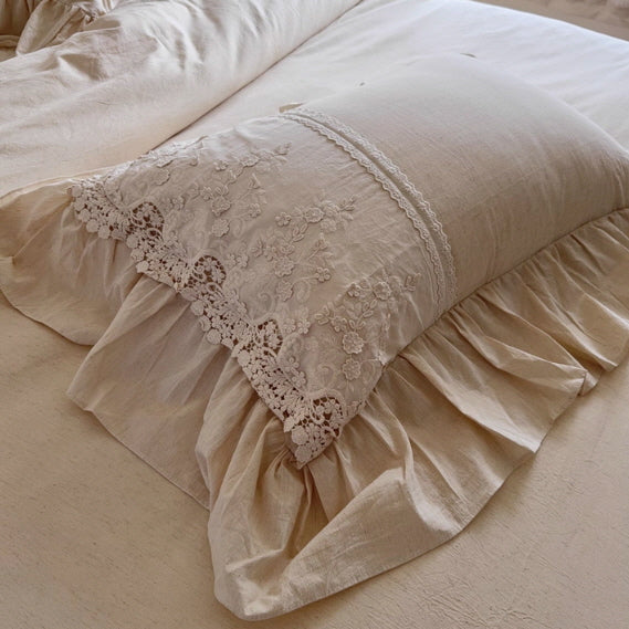 Ivory Lace Reverie Bedding Set