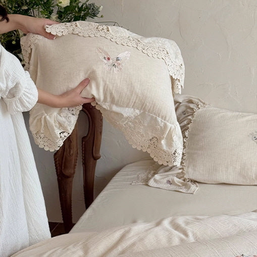 Butterfly Blossom Whisper Bedding Set