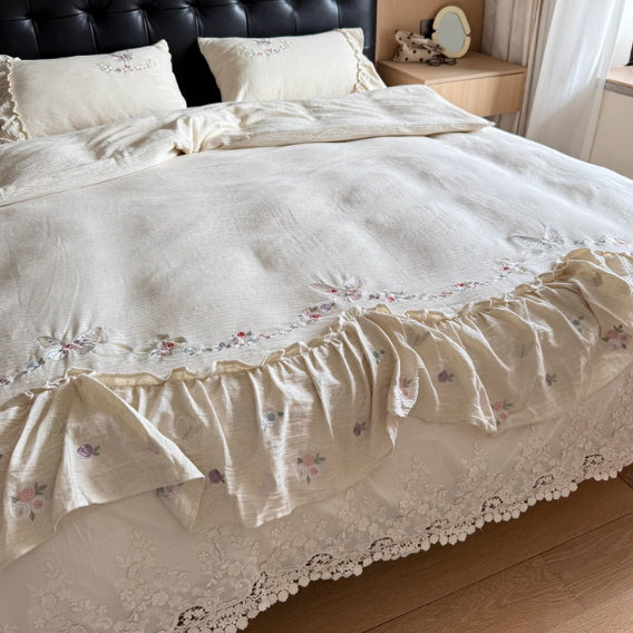 Butterfly Blossom Whisper Bedding Set