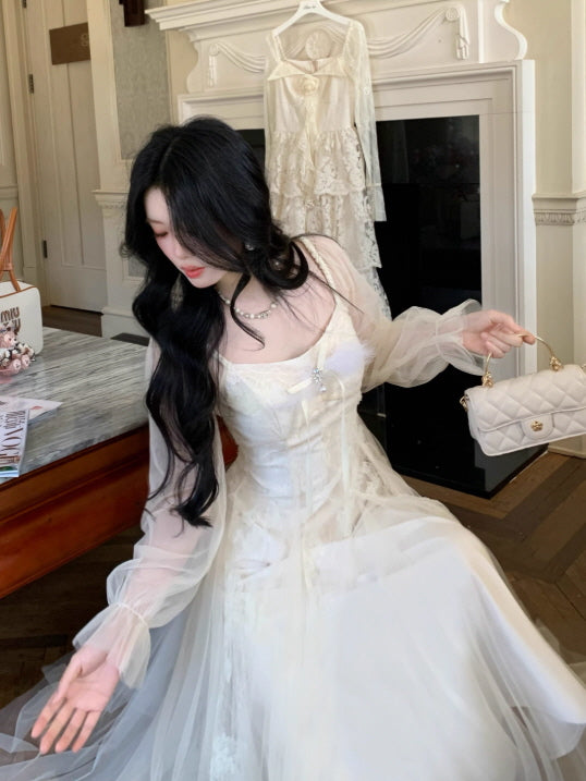 Ethereal Lace Dream Gown