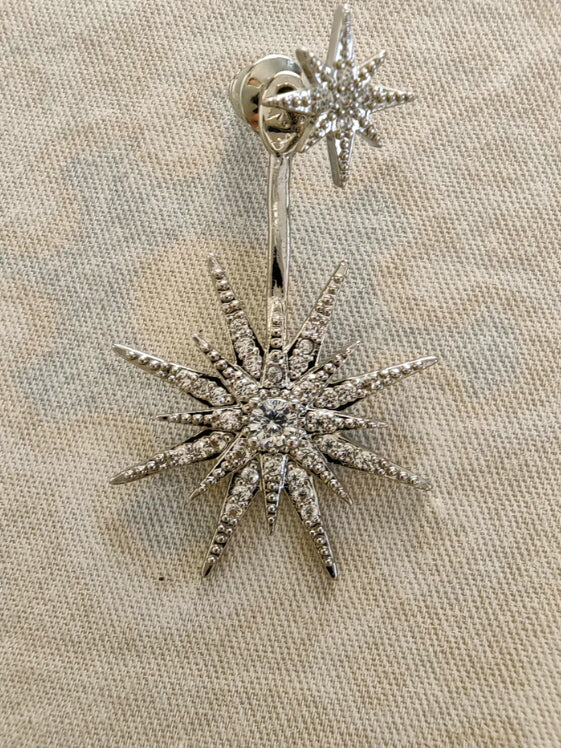 Starlight Radiance Drop Earrings