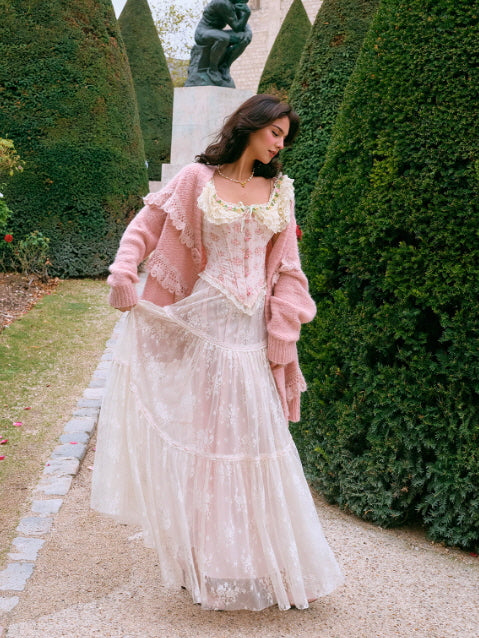 Blooming Lace Garden Corset