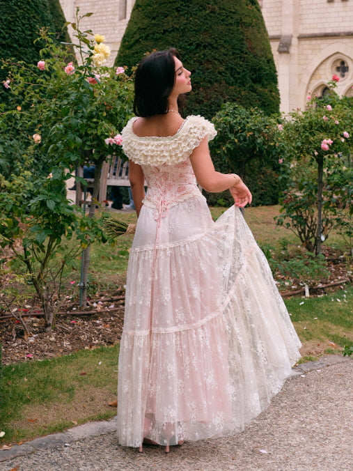 Blooming Lace Garden Corset