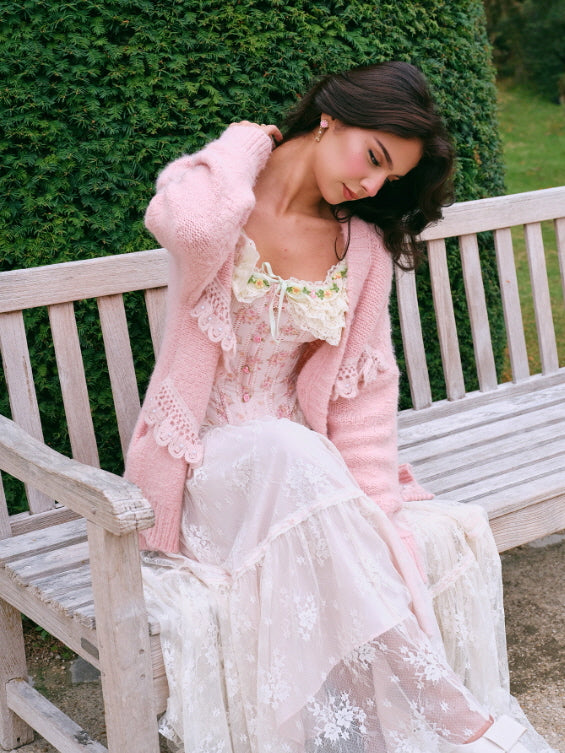 Blooming Lace Garden Corset