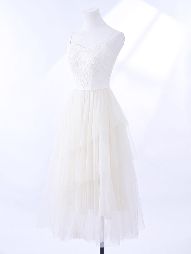 Whispering Petal Tulle Dress