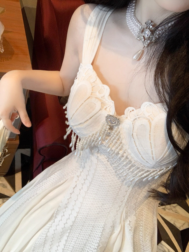 Seashell Pearl Fairytale Gown