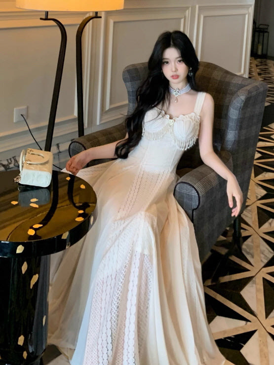 Seashell Pearl Fairytale Gown