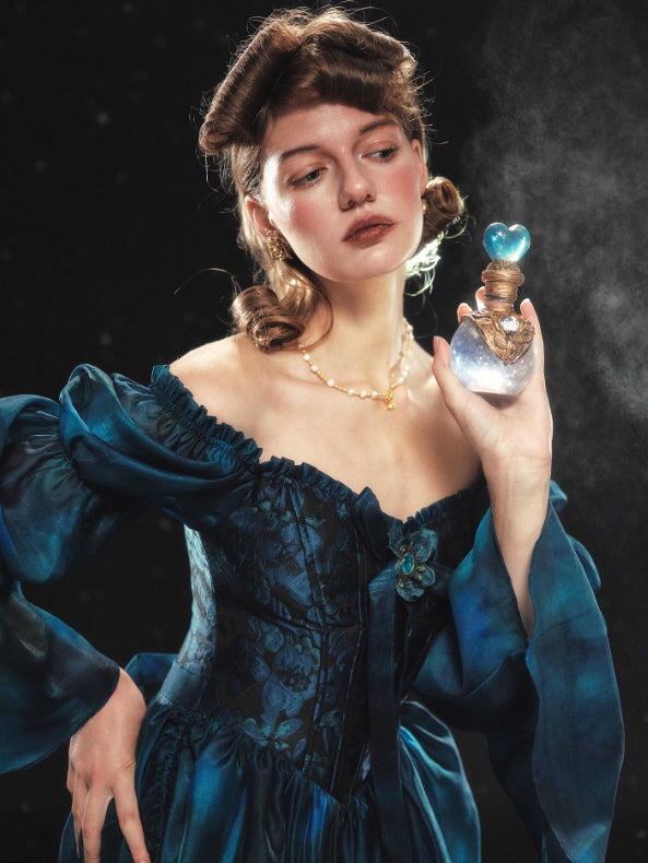 Midnight Enchantress Moonlit Gown