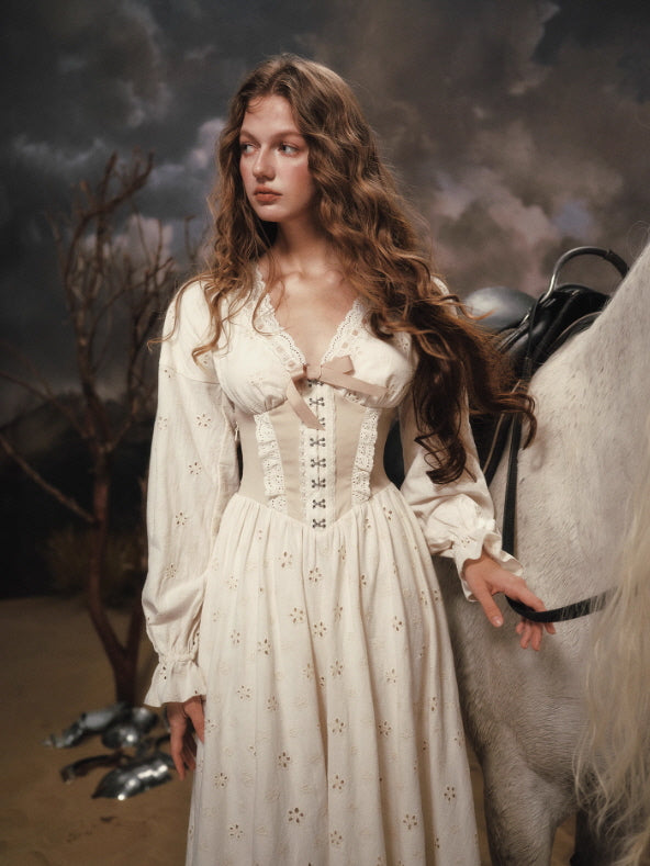 Prairie Lace Corset Meadow Dress
