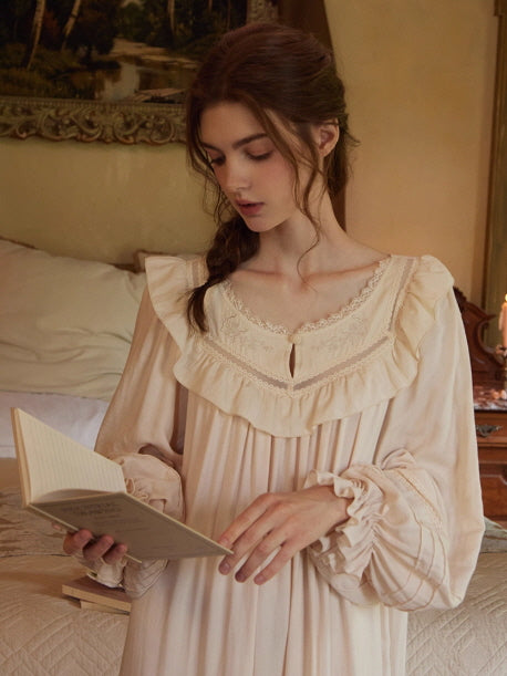 Whispering Dawn Vintage Nightgown