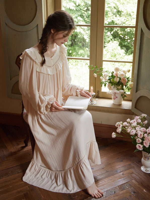 Whispering Dawn Vintage Nightgown