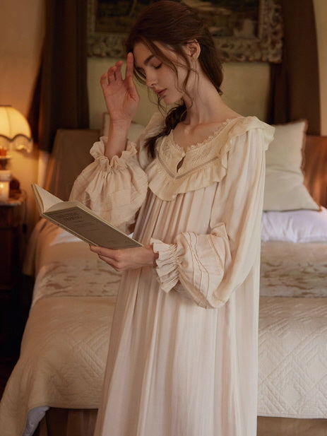 Whispering Dawn Vintage Nightgown