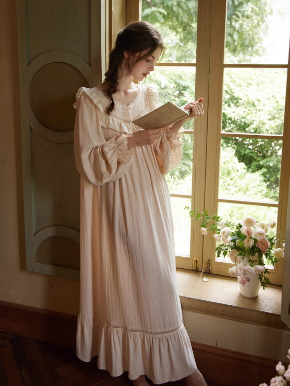 Whispering Dawn Vintage Nightgown