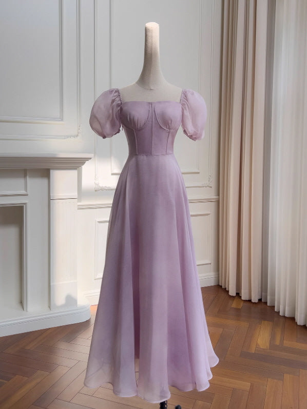 Lavender Whisper Corset Fairy Dress