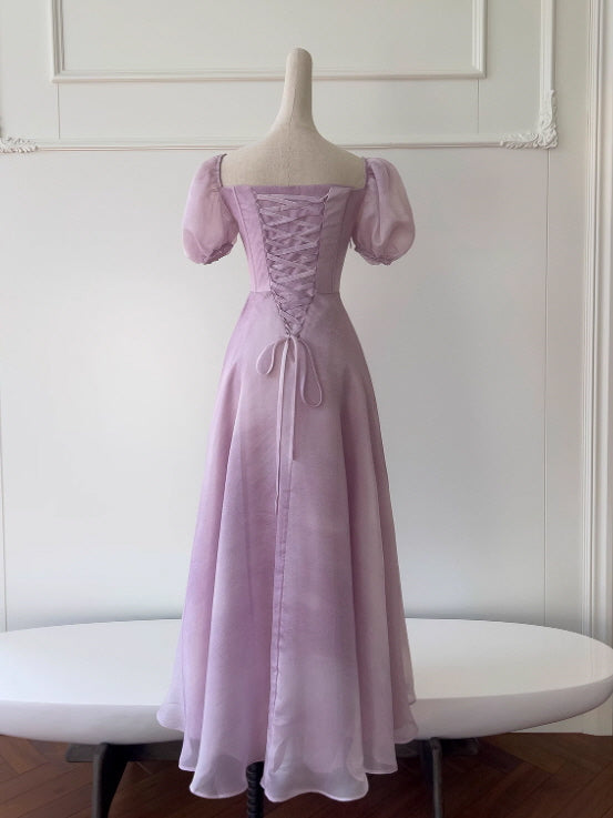 Lavender Whisper Corset Fairy Dress