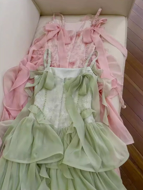 Enchanted Tiered Ruffle Garden Dress