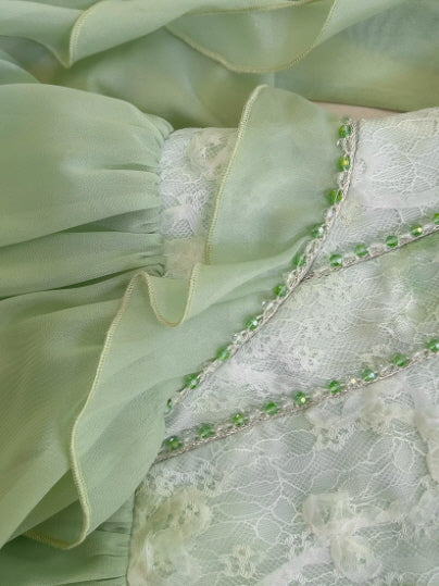 Enchanted Tiered Ruffle Garden Dress