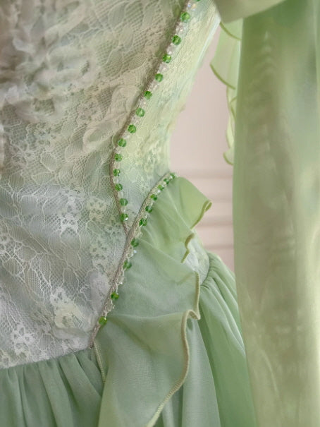 Enchanted Tiered Ruffle Garden Dress