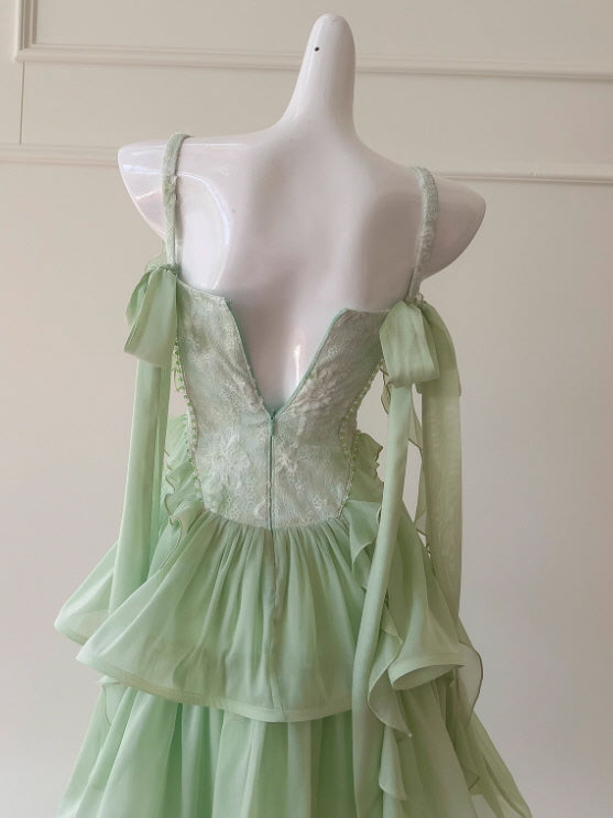 Enchanted Tiered Ruffle Garden Dress