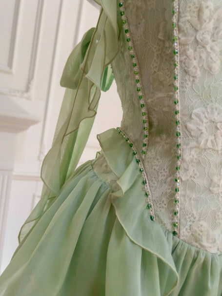 Enchanted Tiered Ruffle Garden Dress