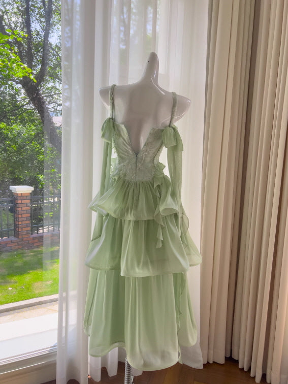 Enchanted Tiered Ruffle Garden Dress