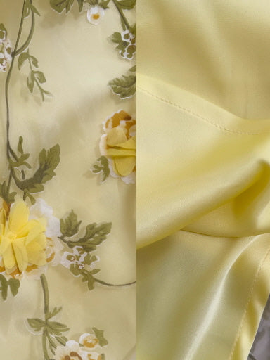 Lemon Bloom Garden Dress