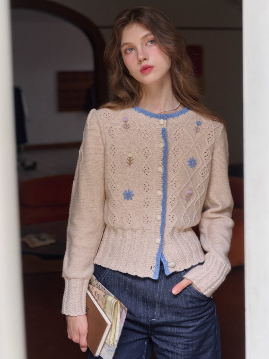 Blossom Stitch Vintage Cardigan