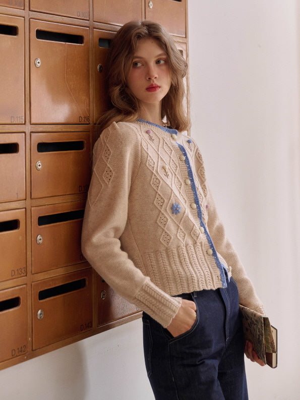 Blossom Stitch Vintage Cardigan