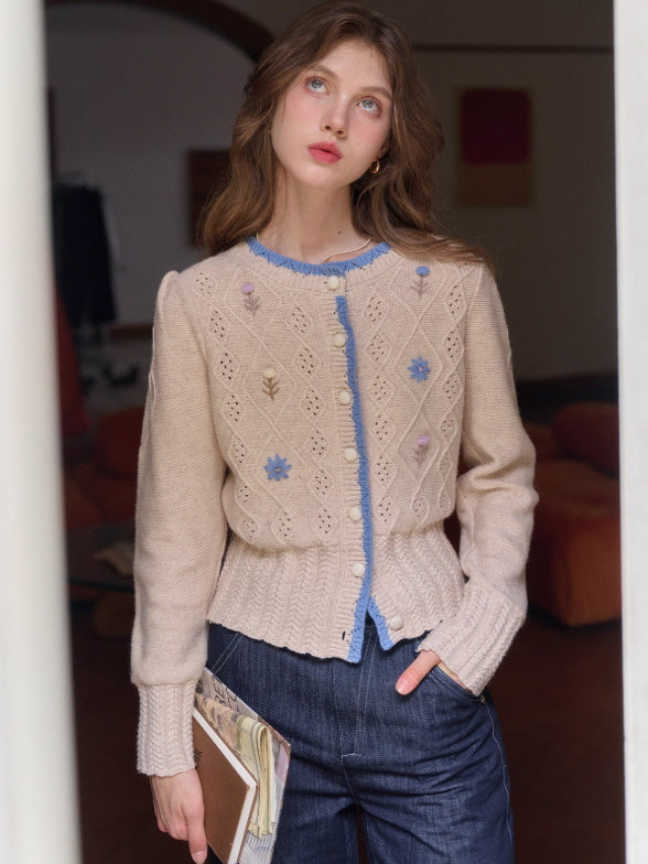 Blossom Stitch Vintage Cardigan