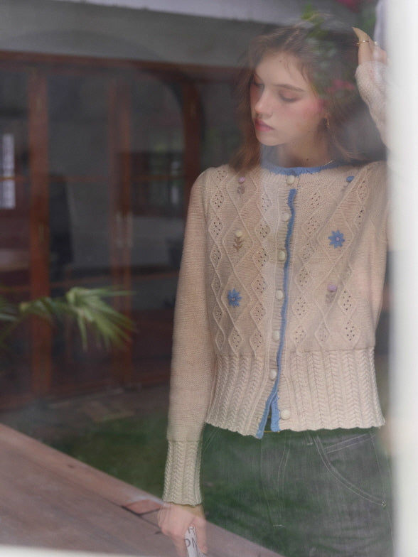 Blossom Stitch Vintage Cardigan