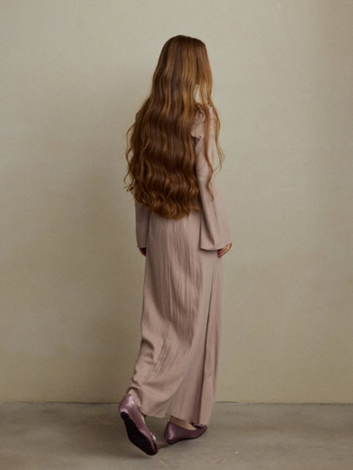 Romantic Ruffle Muse Long Dress