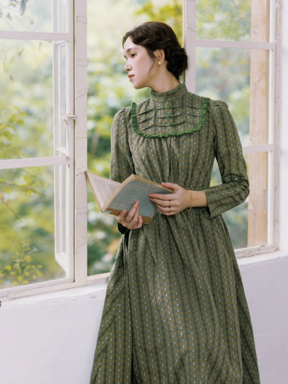 Moss Meadow Storybook Prairie Dress