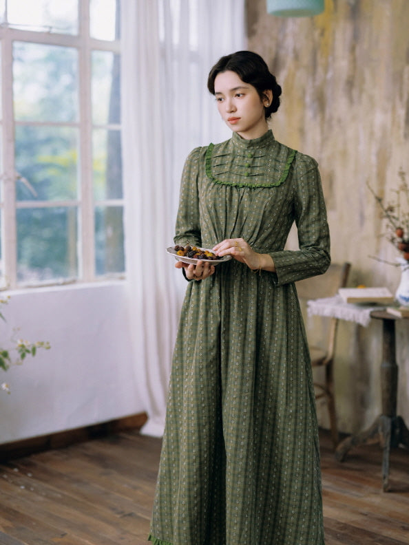 Moss Meadow Storybook Prairie Dress