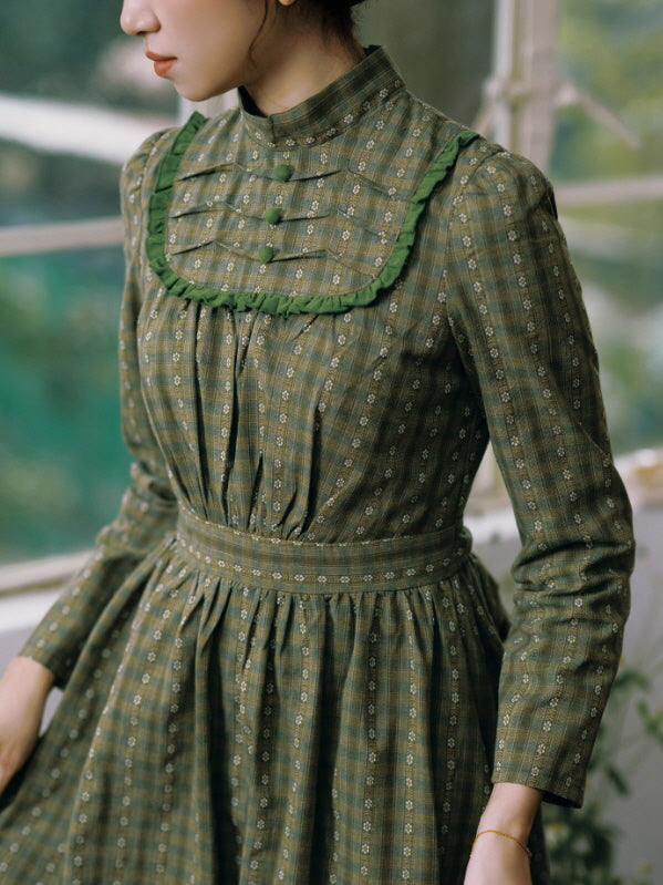 Moss Meadow Storybook Prairie Dress