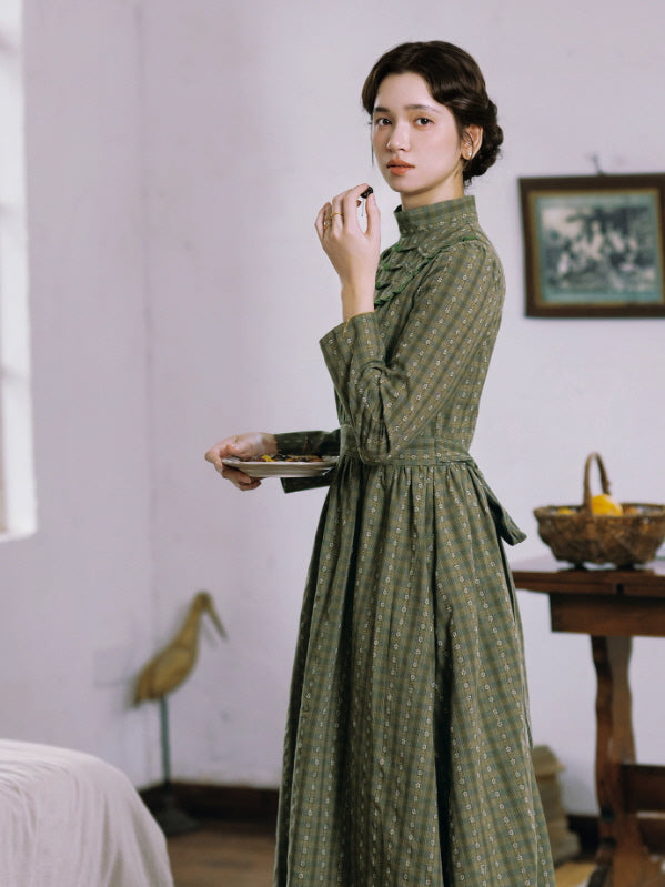 Moss Meadow Storybook Prairie Dress