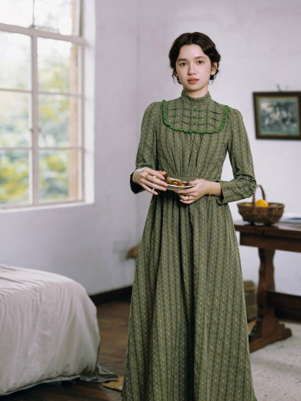 Moss Meadow Storybook Prairie Dress