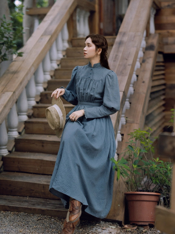 Blue Haze Vintage Cottage Daydress