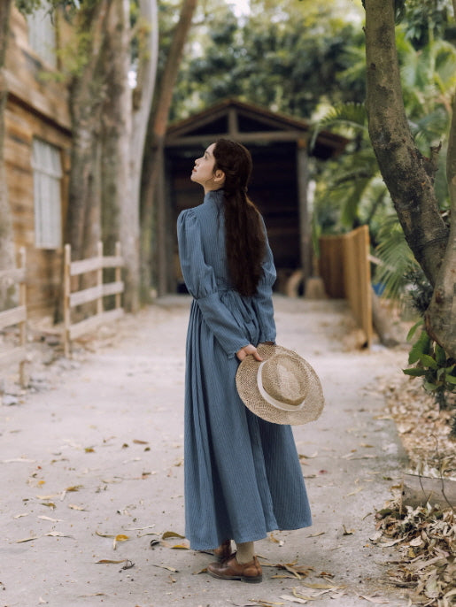Blue Haze Vintage Cottage Daydress