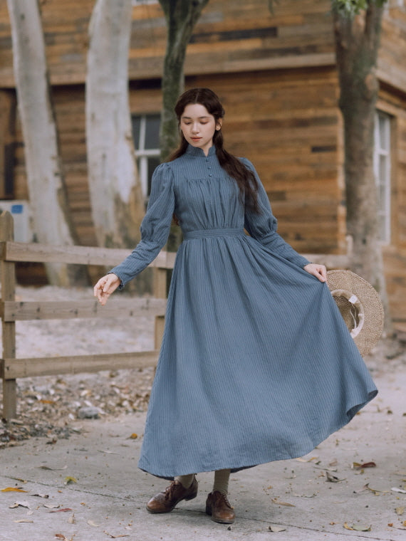 Blue Haze Vintage Cottage Daydress