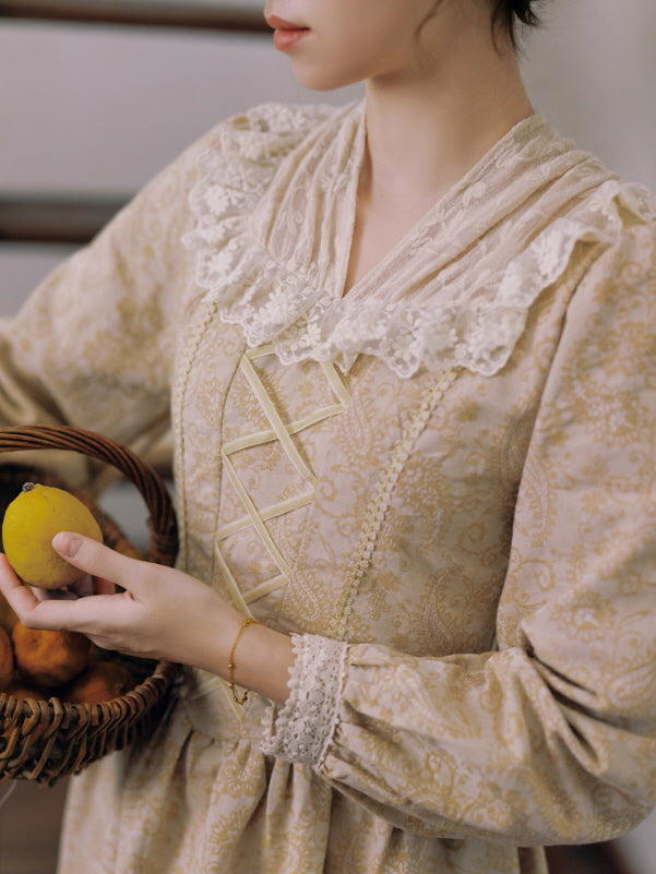 Victorian Lace Garden Dress
