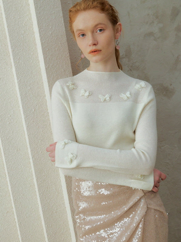 Butterfly Whisper Knit Top