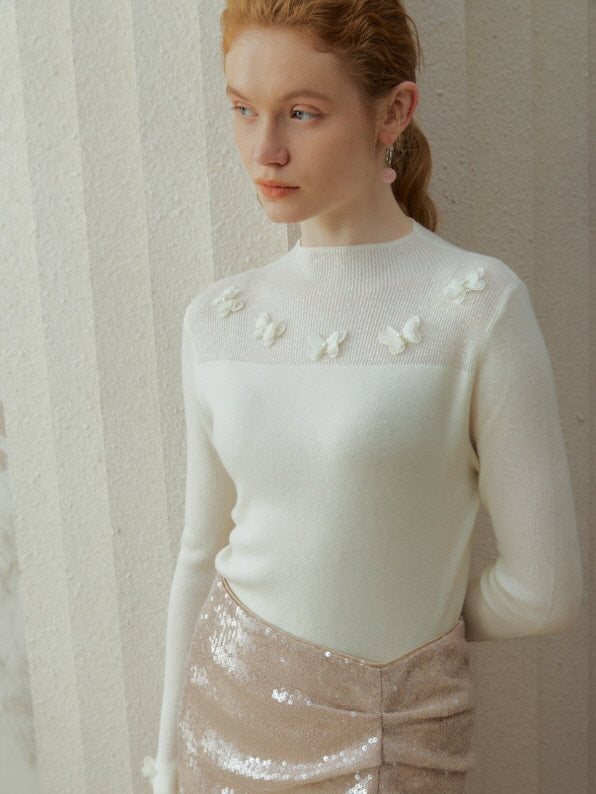 Butterfly Whisper Knit Top