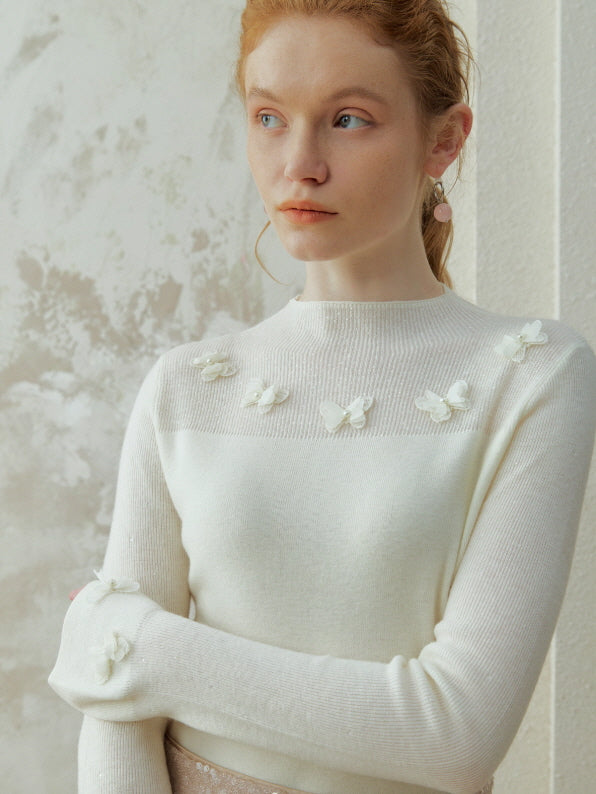 Butterfly Whisper Knit Top