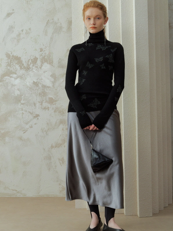 Butterfly Stardust Turtleneck Knit