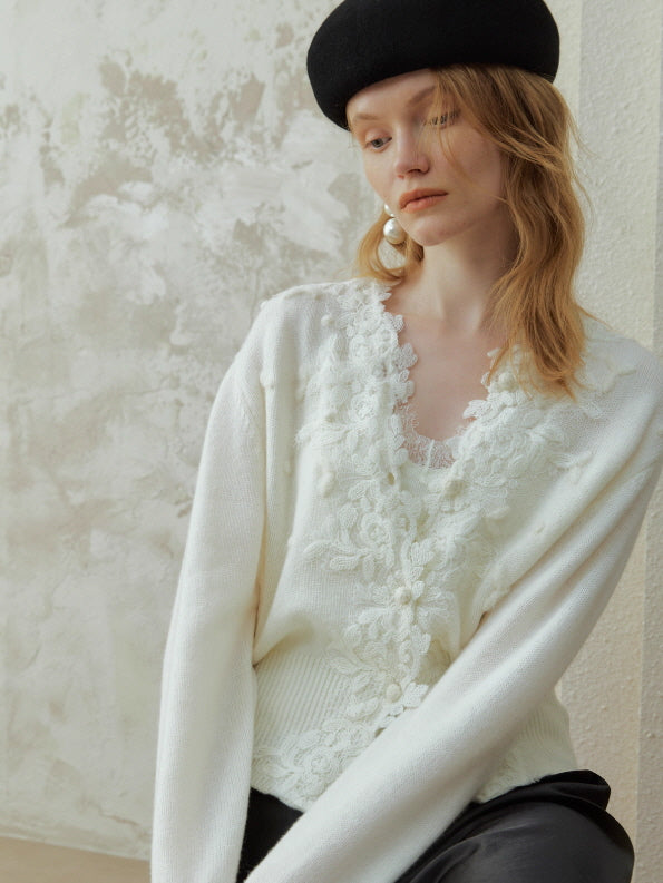 Heirloom Lace Garden Cardigan