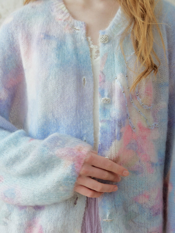 Pastel Cloud Garden Cardigan